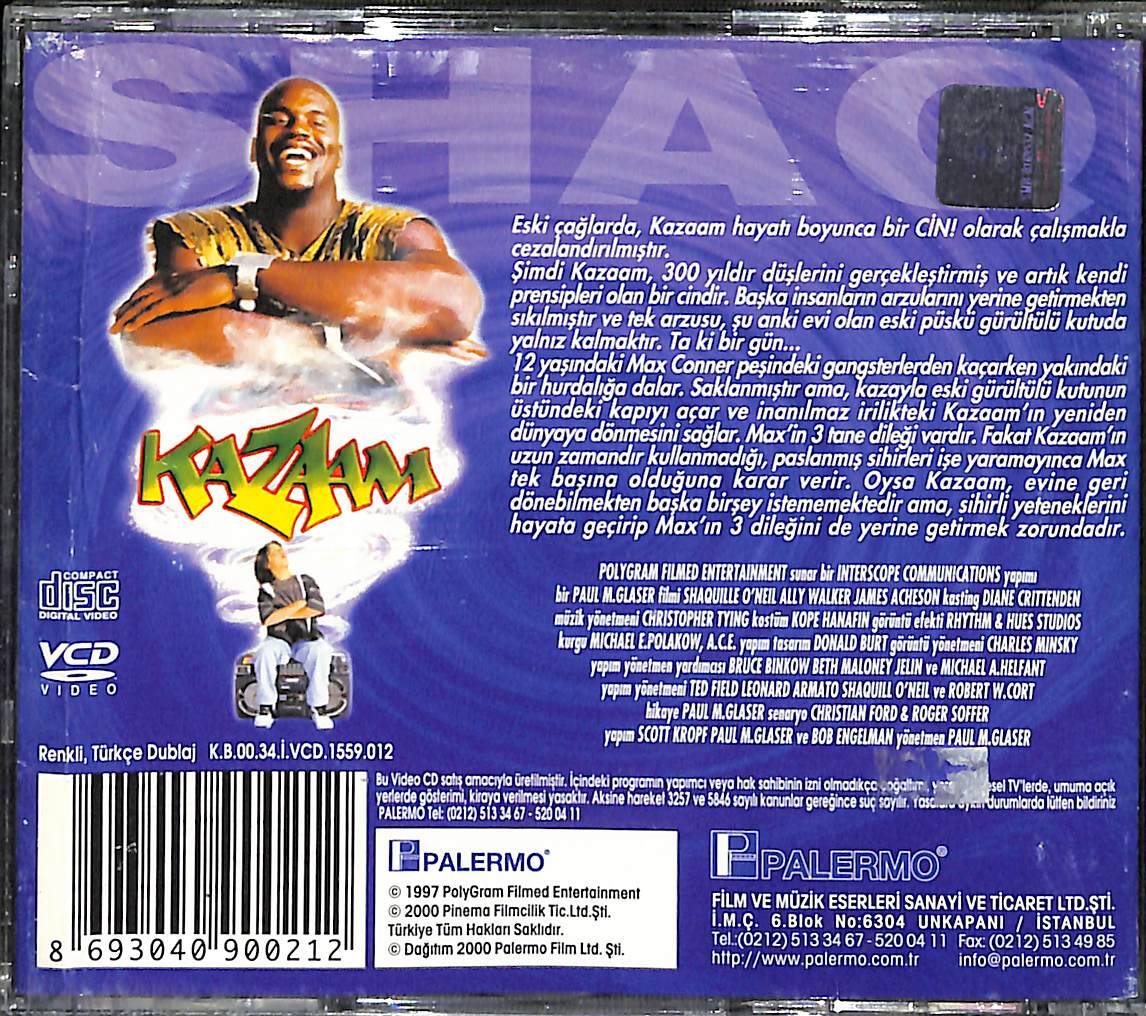 KAZAAM (1996) VCD Film ' Shaquille O'Neal ' VCD27946 - 2