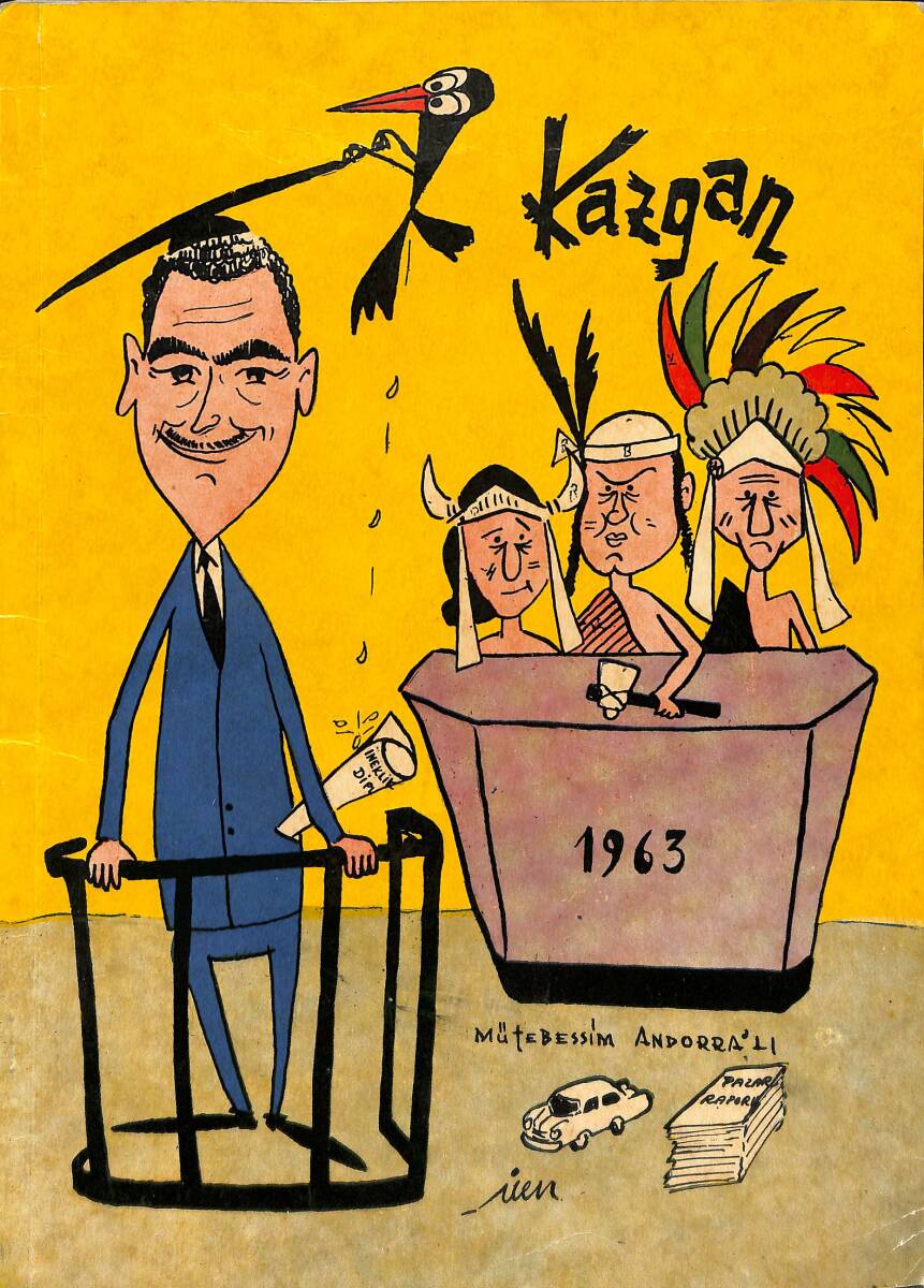 Kazgan Mizah Karikatür Dergisi 1963 NDR101967 - 1