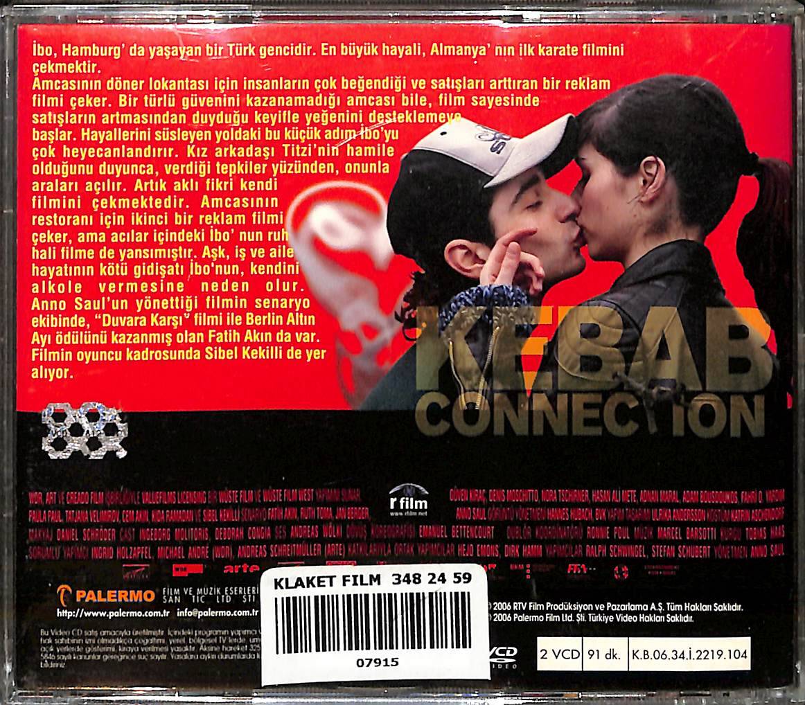 Kebab Connection (2004) Orjinal VCD Film ' Güven Kıraç - Denis Moschitto - Sibel Kekilli ' VCD28408 - 2