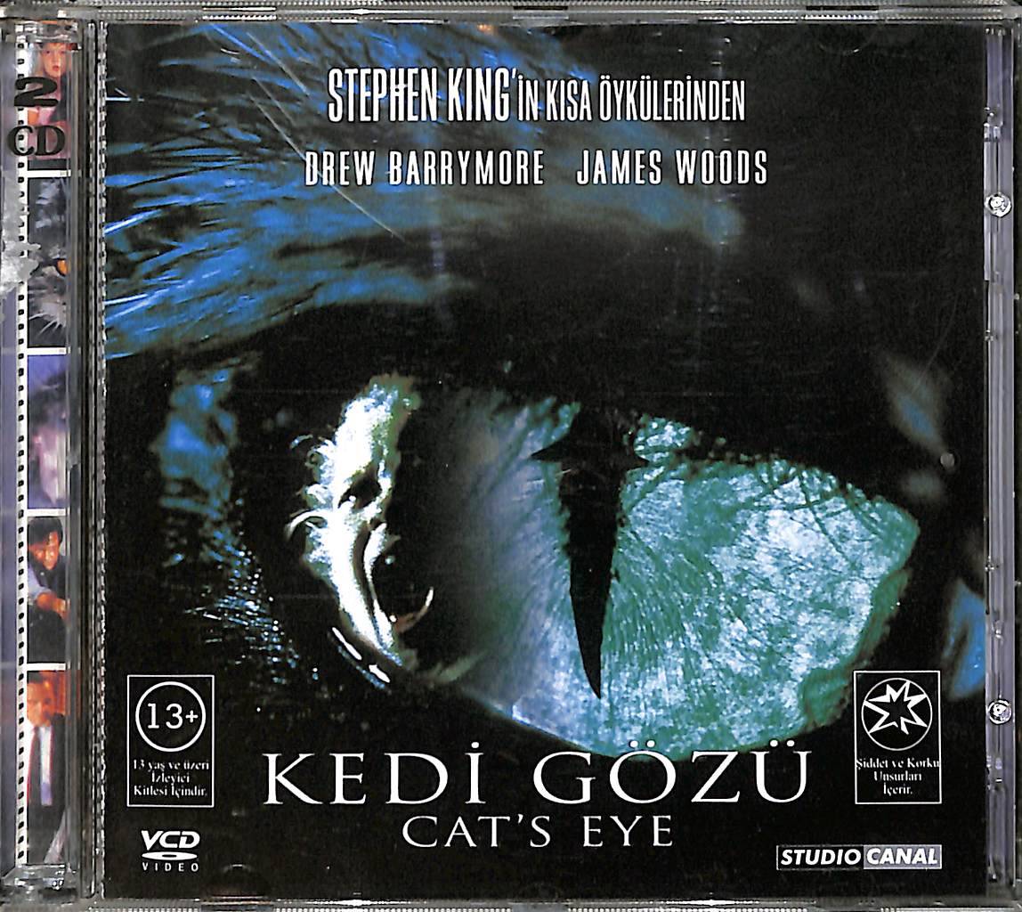 Kedi Gözü - Cat's Eye (1985) Orjinal VCD Korku Film ' Stephen King ' ***ÇOK NADİR FİLM*** VCD28536 - 1