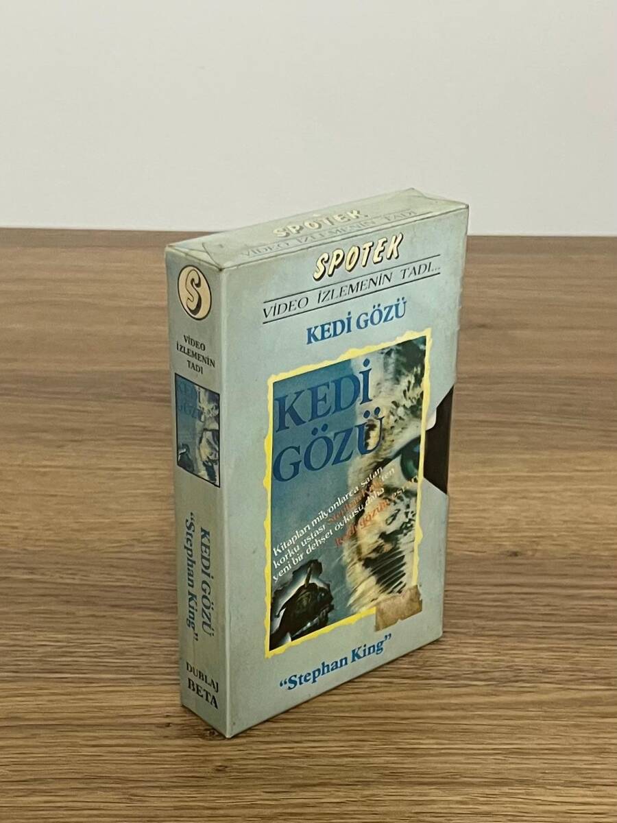 KEDİ GÖZÜ Stephan King - BETA - Açılmamış Jelatininde Video Kaset DVD2860 - 2