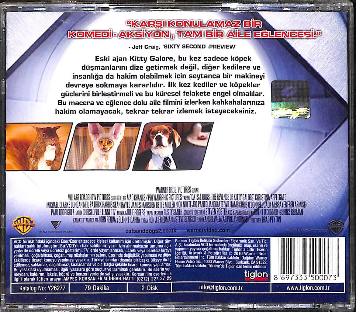 Kediler & Köpekler Kıtty Galore'un İntikamı - Catts & Dogs The Revenge Of Kıtty Galore Orjinal VCD Film VCD28370 - 2
