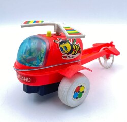 Kehribar Plastik Sanayi Eski Oyuncak Helikopter OYN1 (N) - 1