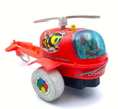 Kehribar Plastik Sanayi Eski Oyuncak Helikopter OYN1 (N) - 2