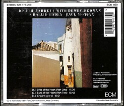 Keith Jarrett – Eyes Of The Heart CD (İkinci El) CD5558 - 2