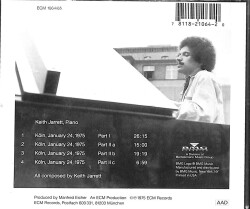 Keith Jarrett The Köln Concert CD (İkinci El) CD4017 - 2