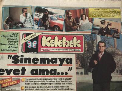 Kelebek Gazetesi 14 Aralık 1985-Ahmet Leventoğluyla Özel Röportaj GZ45583 - 1