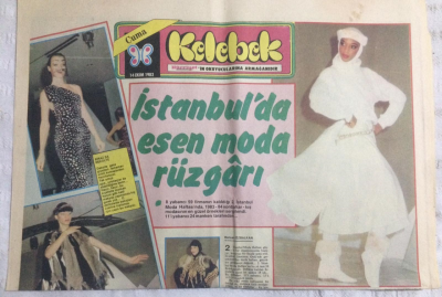 Kelebek (Hürriyet Gazetesi Ek) 14 Ekim 1983 - Ajda Pekkan Fotoroman - 3 - GZ21040 - 1