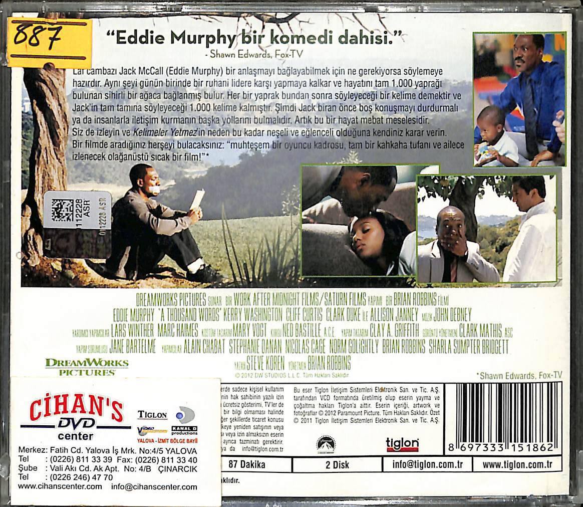 Kelimeler Yetmez VCD Film (10/7.5) VCD26077 - 2