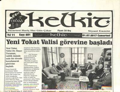 Kelkit Gazetesi 1 Temmuz 2017 - Basın Mensupları Sordu , Başkan Ve Ercüment Hoca Yanıtladı GZ125214 - 1