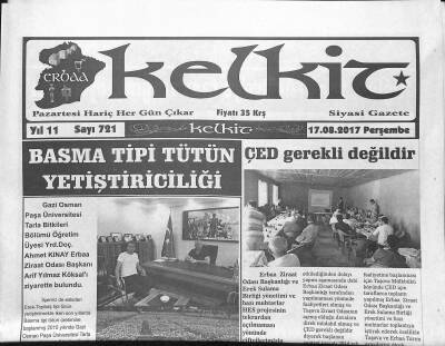 Kelkit Gazetesi 17 Ağustos 2017 - Enerjide Dışa Bağımlılık Biogazla Azalacak GZ125250 - 1