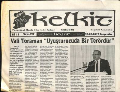 Kelkit Gazetesi 20 Temmuz 2017 - Vali Toramana Ziyaretler Sürüyor GZ125197 - 1