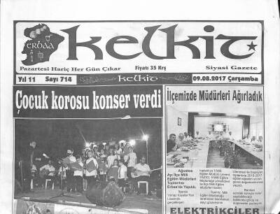 Kelkit Gazetesi 9 Ağustos 2017 - Elektrikçiler Odasından Eski Başkana Vefa GZ125240 - 1