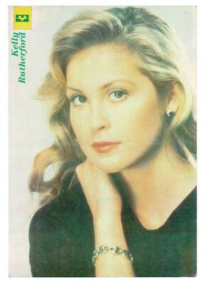 Kelly Rutherford Büyük Boy Kartpostal KRT9221 - 1