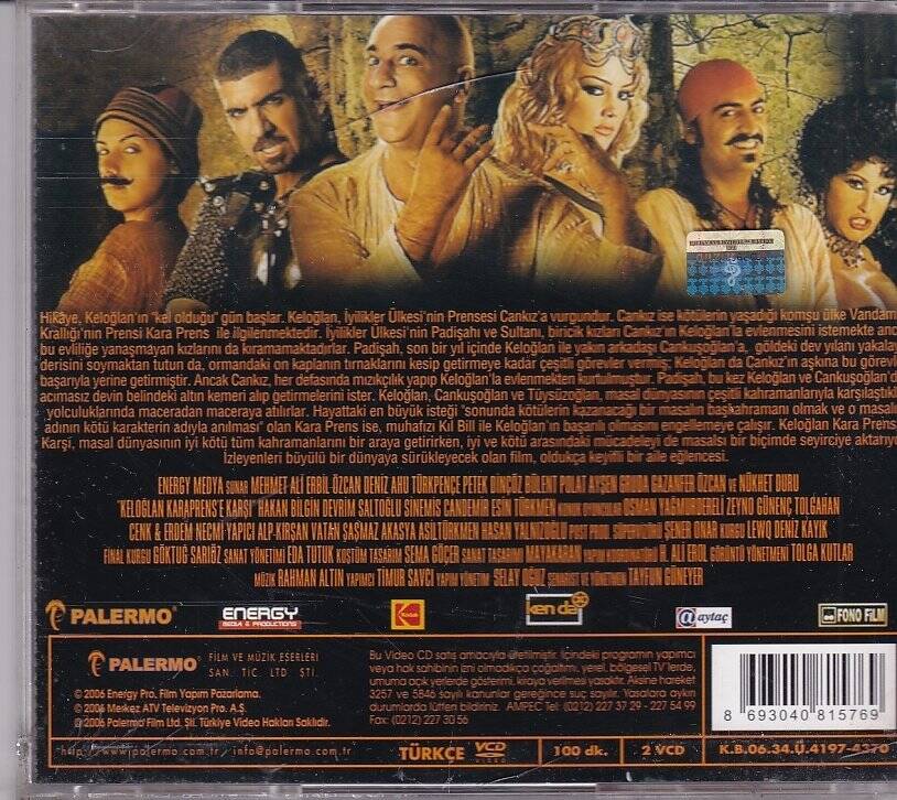Keloğlan Karaprense Karşı VCD Film VCD9112 - 2
