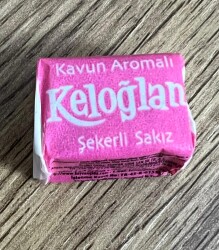 KELOĞLAN (KERVAN) 2000s Kavun Aomalı Şekerli Sakız #SKZ1916 - 4