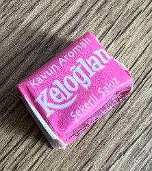 KELOĞLAN (KERVAN) 2000s Kavun Aomalı Şekerli Sakız #SKZ1916 - 2