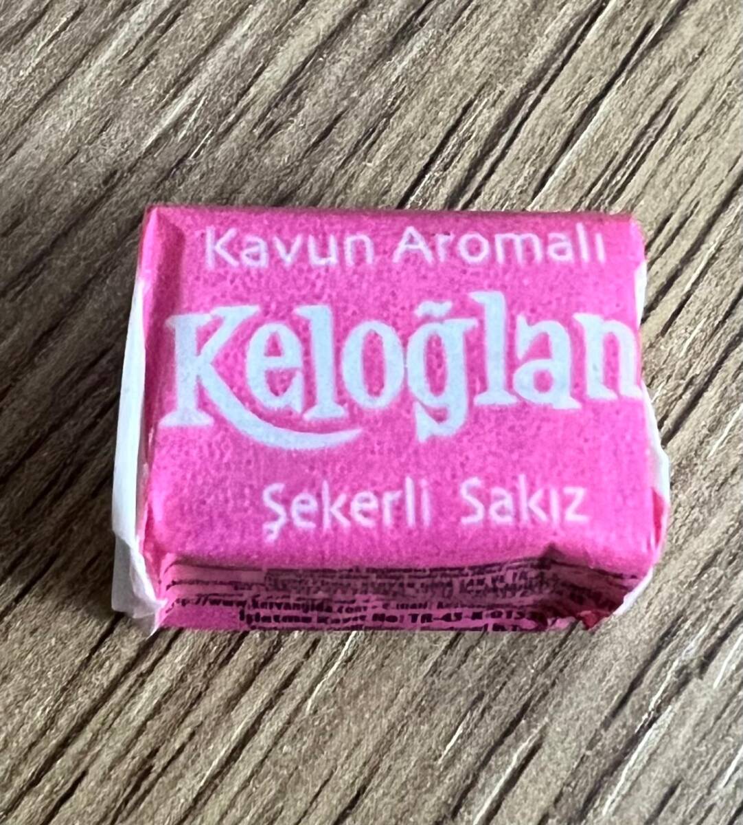 KELOĞLAN (KERVAN) 2000s Kavun Aomalı Şekerli Sakız #SKZ1916 - 6