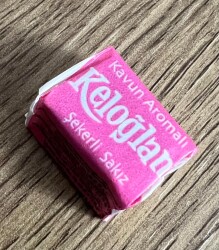 KELOĞLAN (KERVAN) 2000s Kavun Aomalı Şekerli Sakız #SKZ1916 - 5