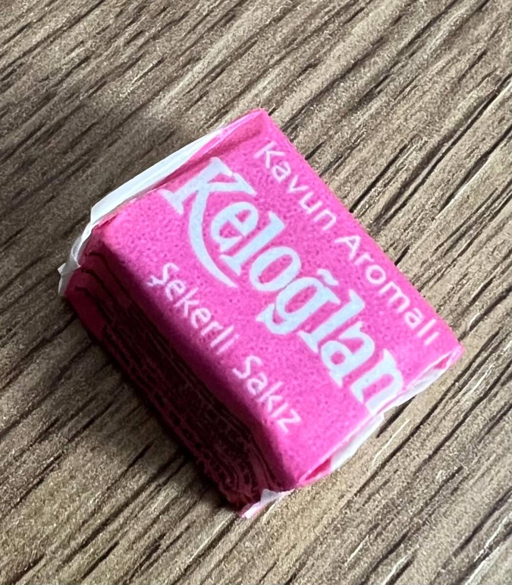 KELOĞLAN (KERVAN) 2000s Kavun Aomalı Şekerli Sakız #SKZ1916 - 5