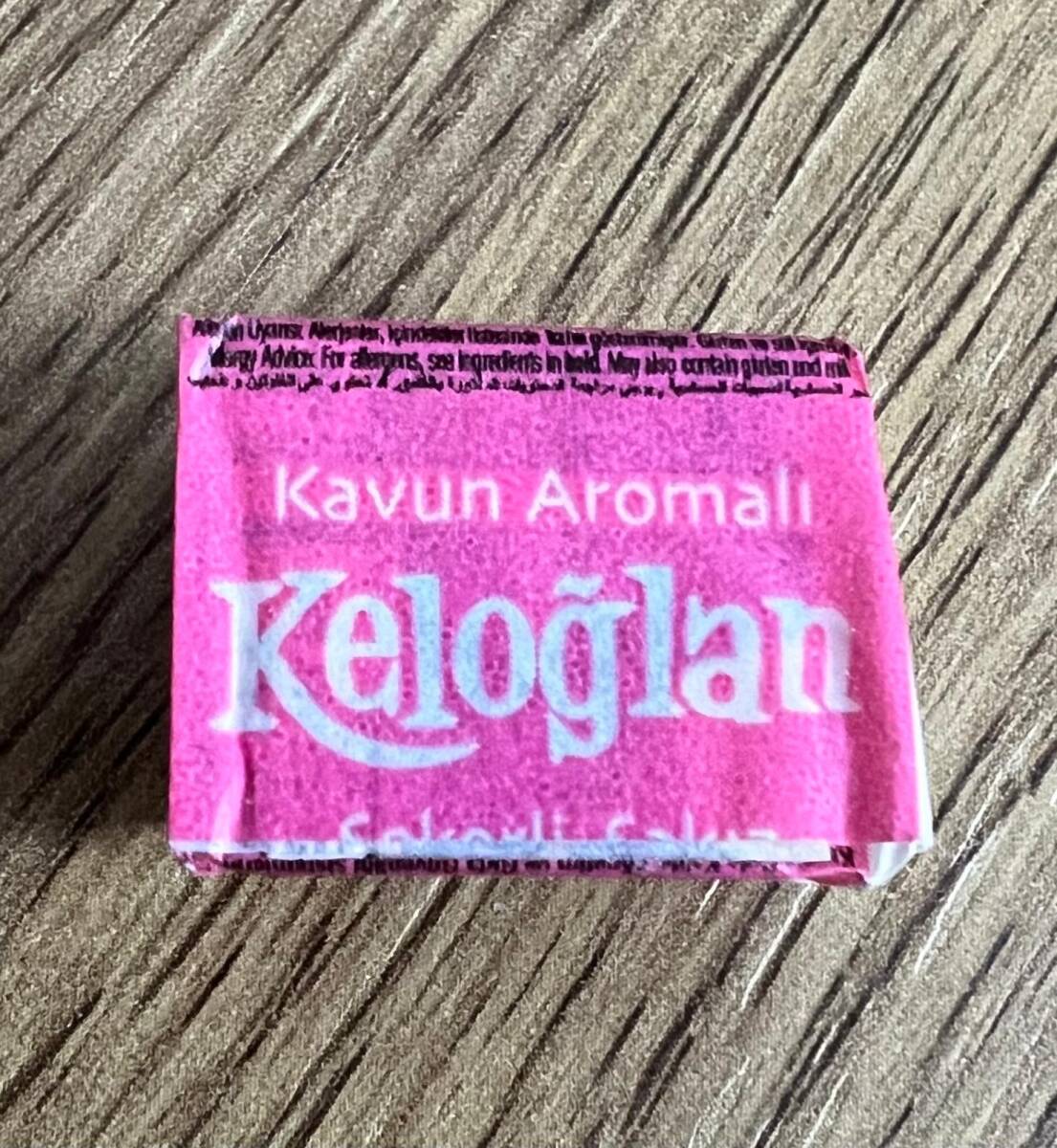 KELOĞLAN (KERVAN) 2000s Kavun Aomalı Şekerli Sakız #SKZ1916 - 3