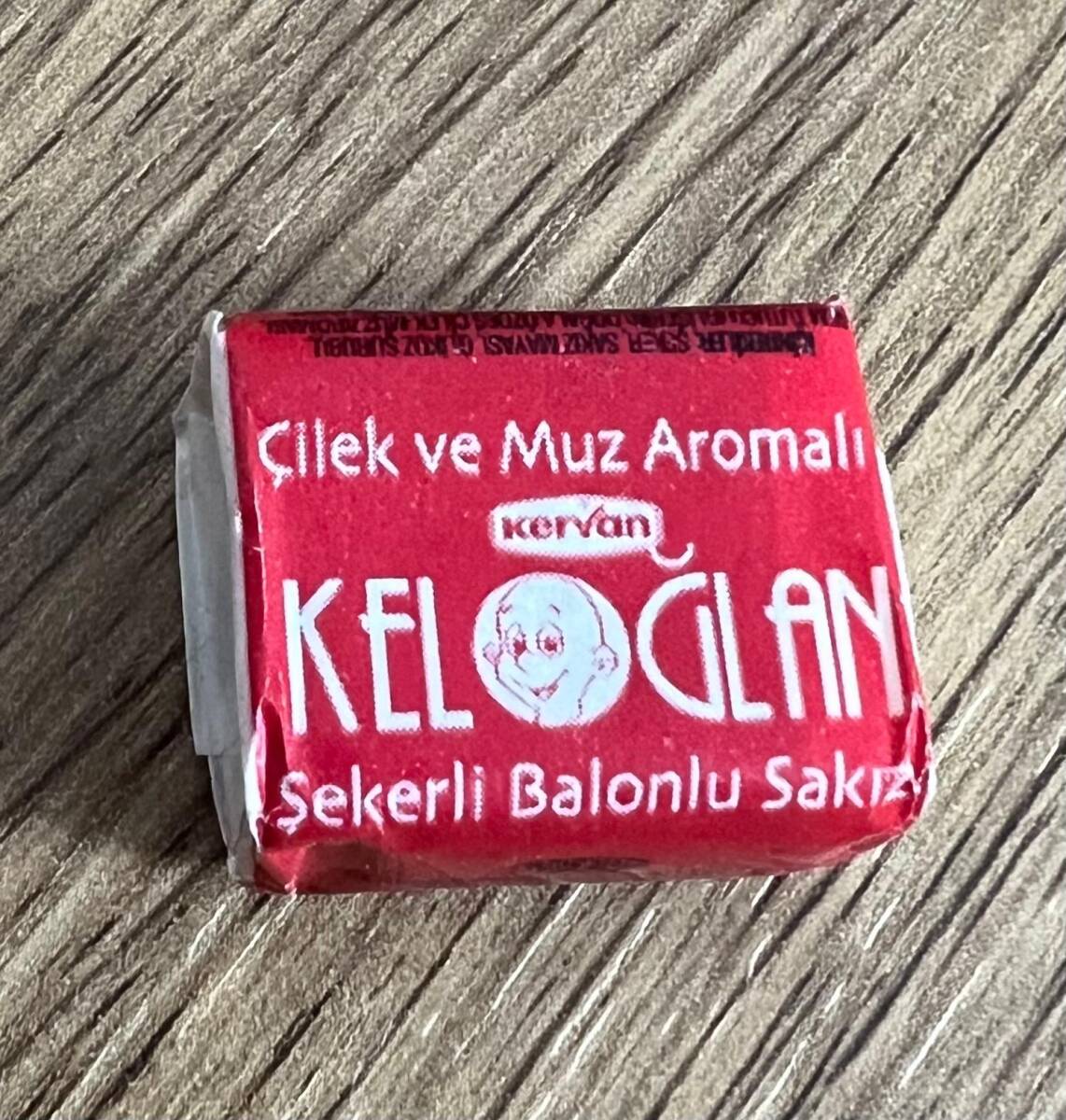 KELOĞLAN (KERVAN) 2014 Çilek ve Muz Aomalı Şekerli Sakız #SKZ1914 - 4