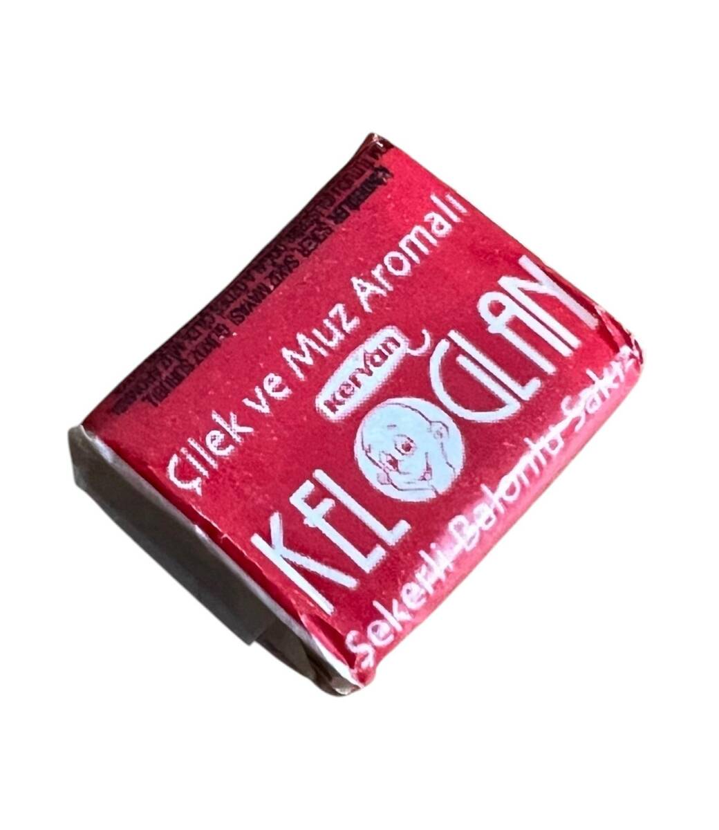 KELOĞLAN (KERVAN) 2014 Çilek ve Muz Aomalı Şekerli Sakız #SKZ1914 - 1