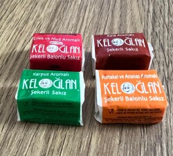 KELOĞLAN (KERVAN) 2014 Dört Farklı Şekerli Sakız Lotu #SKZ1911 - 3