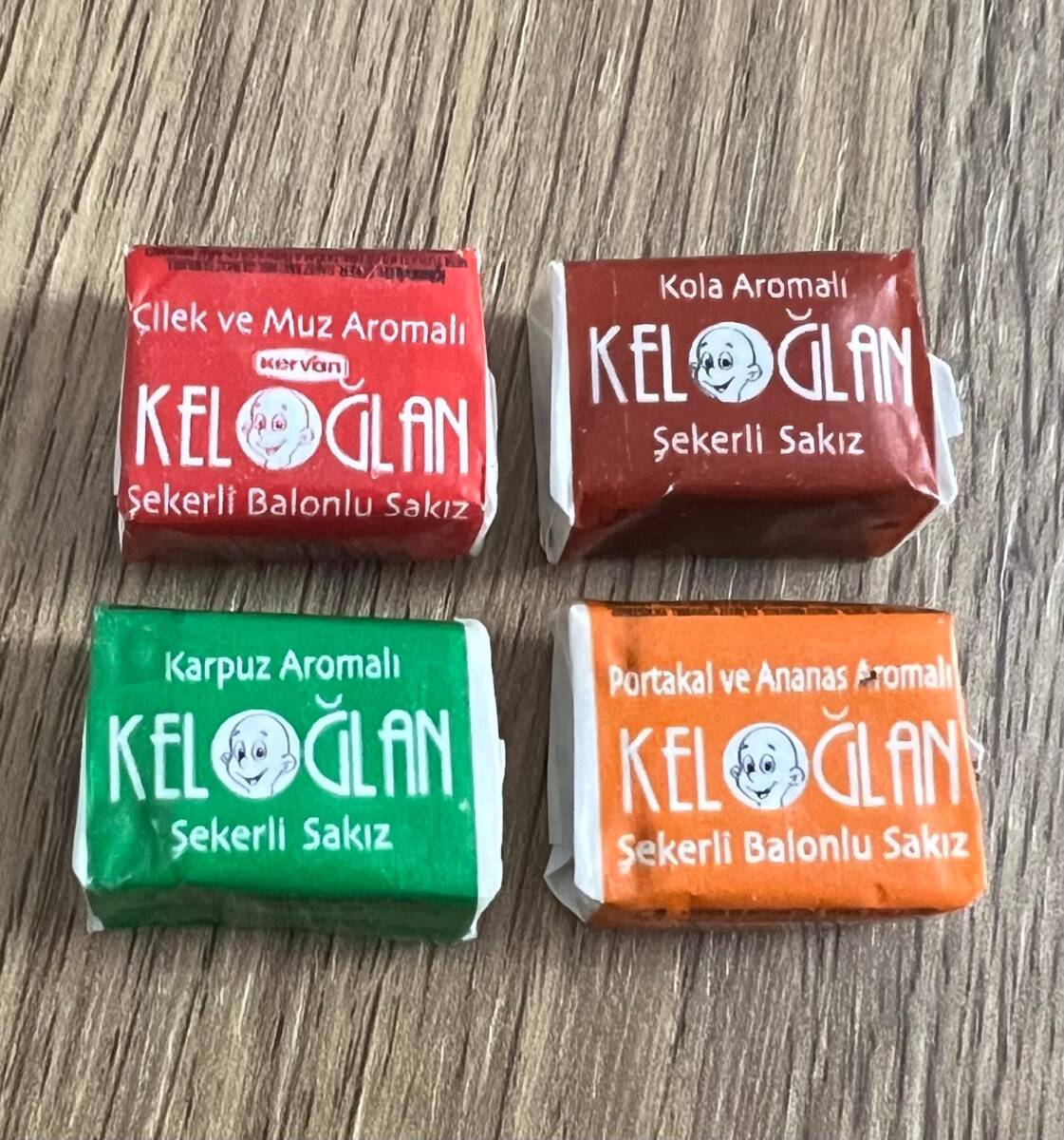 KELOĞLAN (KERVAN) 2014 Dört Farklı Şekerli Sakız Lotu #SKZ1911 - 6