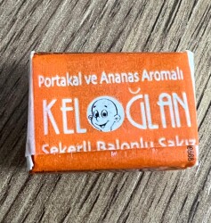 KELOĞLAN (KERVAN) 2014 Portakal ve Ananans Aomalı Şekerli Sakız #SKZ1913 - 3