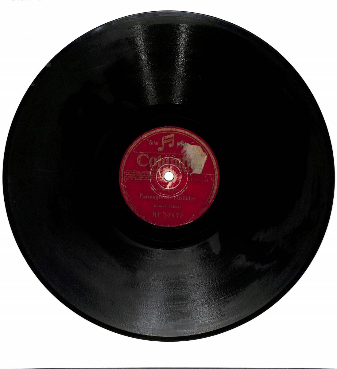 Kemal Tokses – Parmağında Yüzükler & Doldurdum Martinimi TAŞ PLAK (10/5.5) * Ultra Nadir * * Columbia Baskı - 1969 * PLK27670 - 1