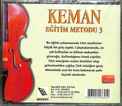 Keman Eğitim Metodu 3 CD (1010) CD3387 - 2