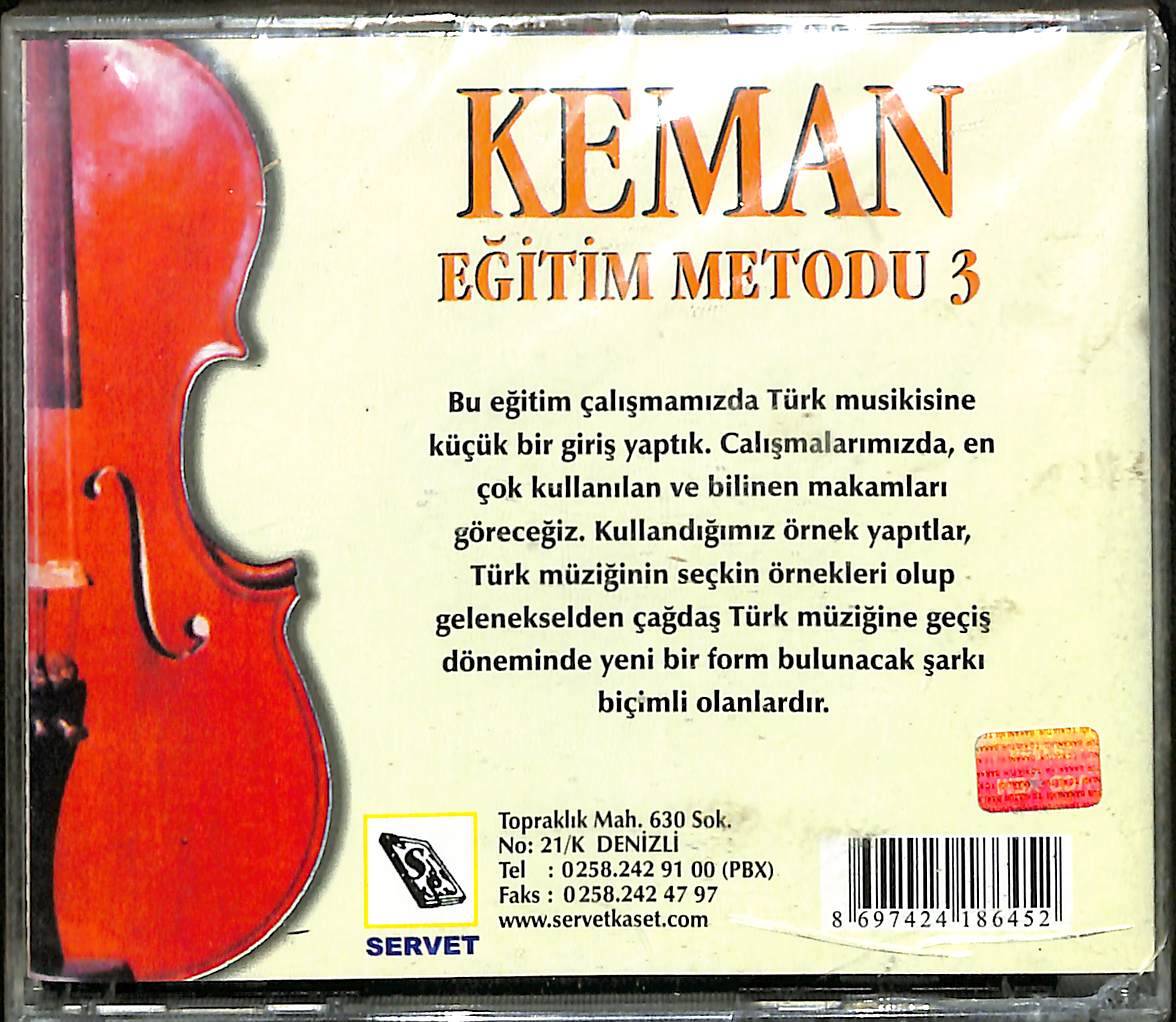 Keman Eğitim Metodu 3 CD (Sıfır) CD4347 - 2