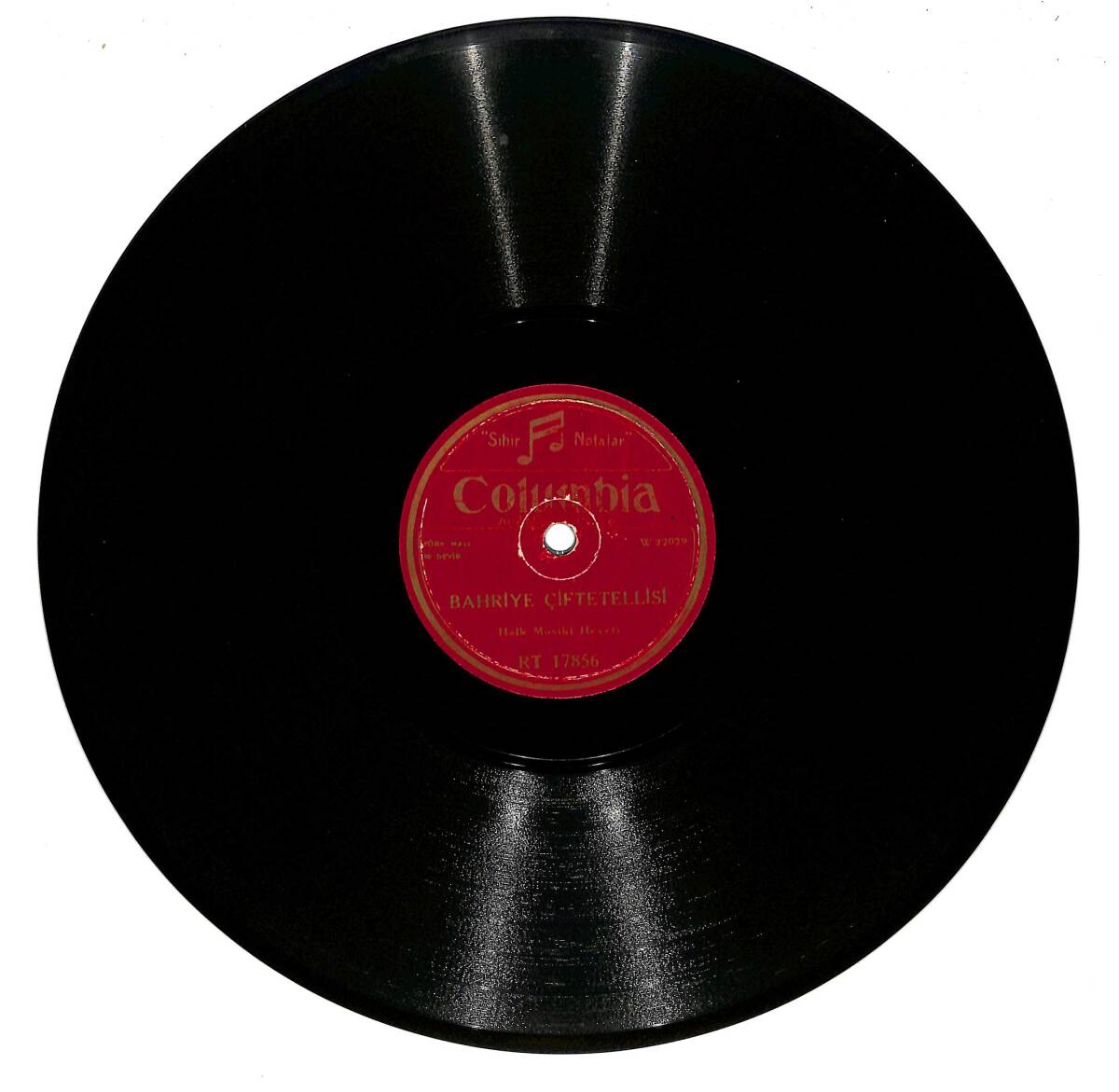 Kemani Ama Recep - Çiftetelli Taksim & Halk Musiki Heyeti - Bahriye Çiftetellisi TAŞ PLAK (10/6.5) PLK26610 - 2