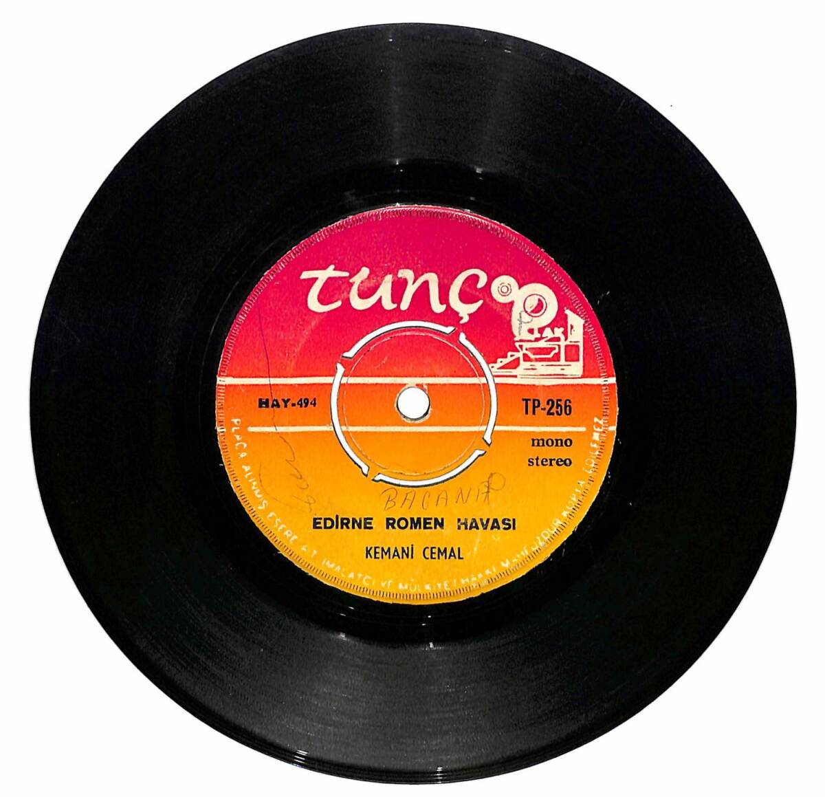 Kemani Cemal - Külle İki Telli / Edirne Roman Havası PLK28279 - 2