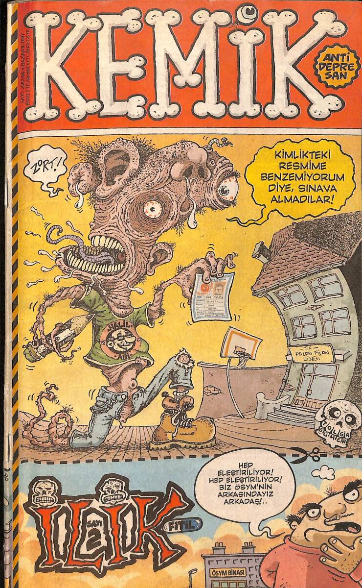 Kemik Mizah Dergisi 1 Haziran 2007 Sayı: 73 NDR98728 - 1