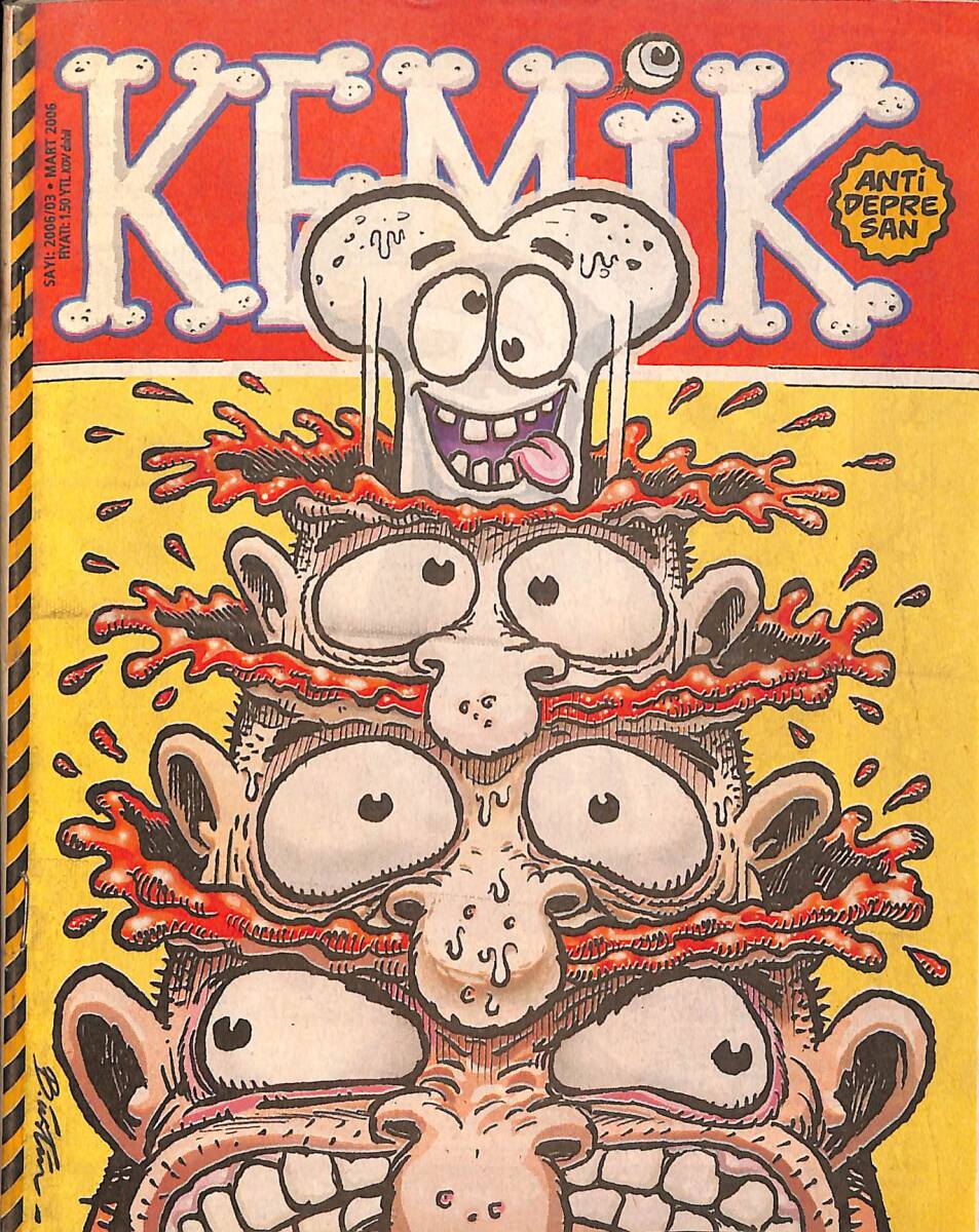 Kemik Mizah Dergisi 1 Mart 2006 Sayı: 58 NDR98731 - 1