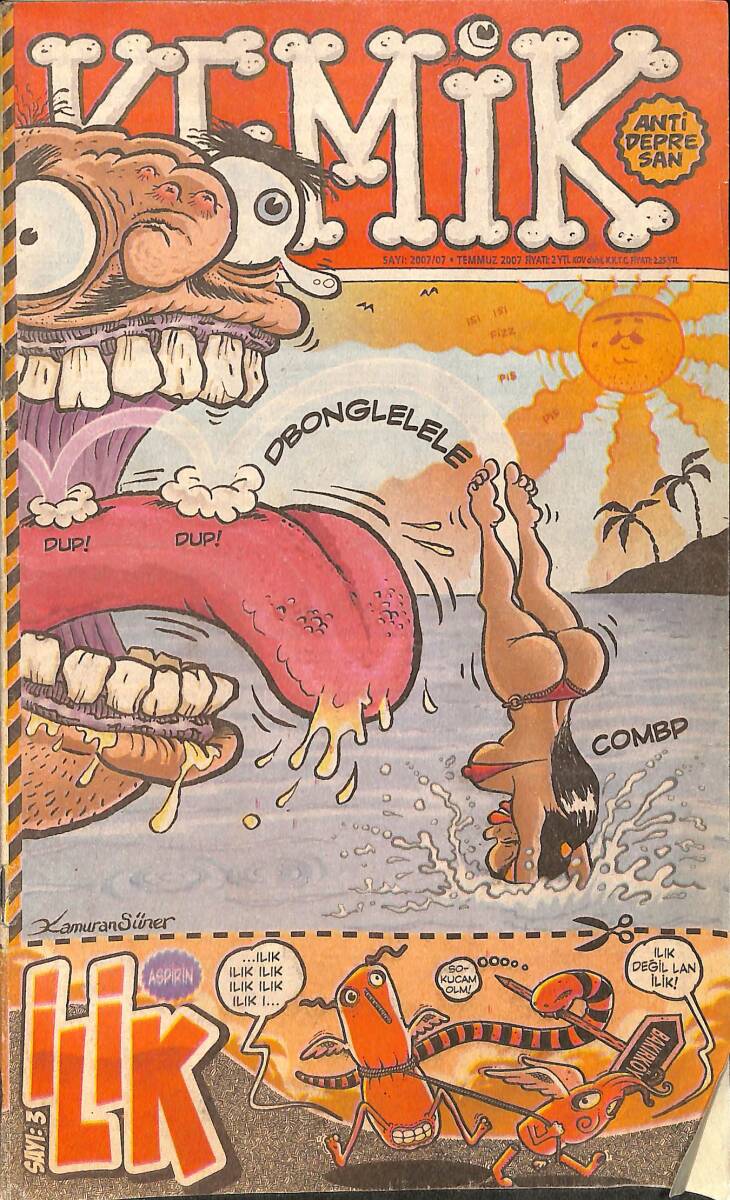 Kemik Mizah Dergisi 1 Temmuz 2007 Sayı: 74 NDR98735 - 1