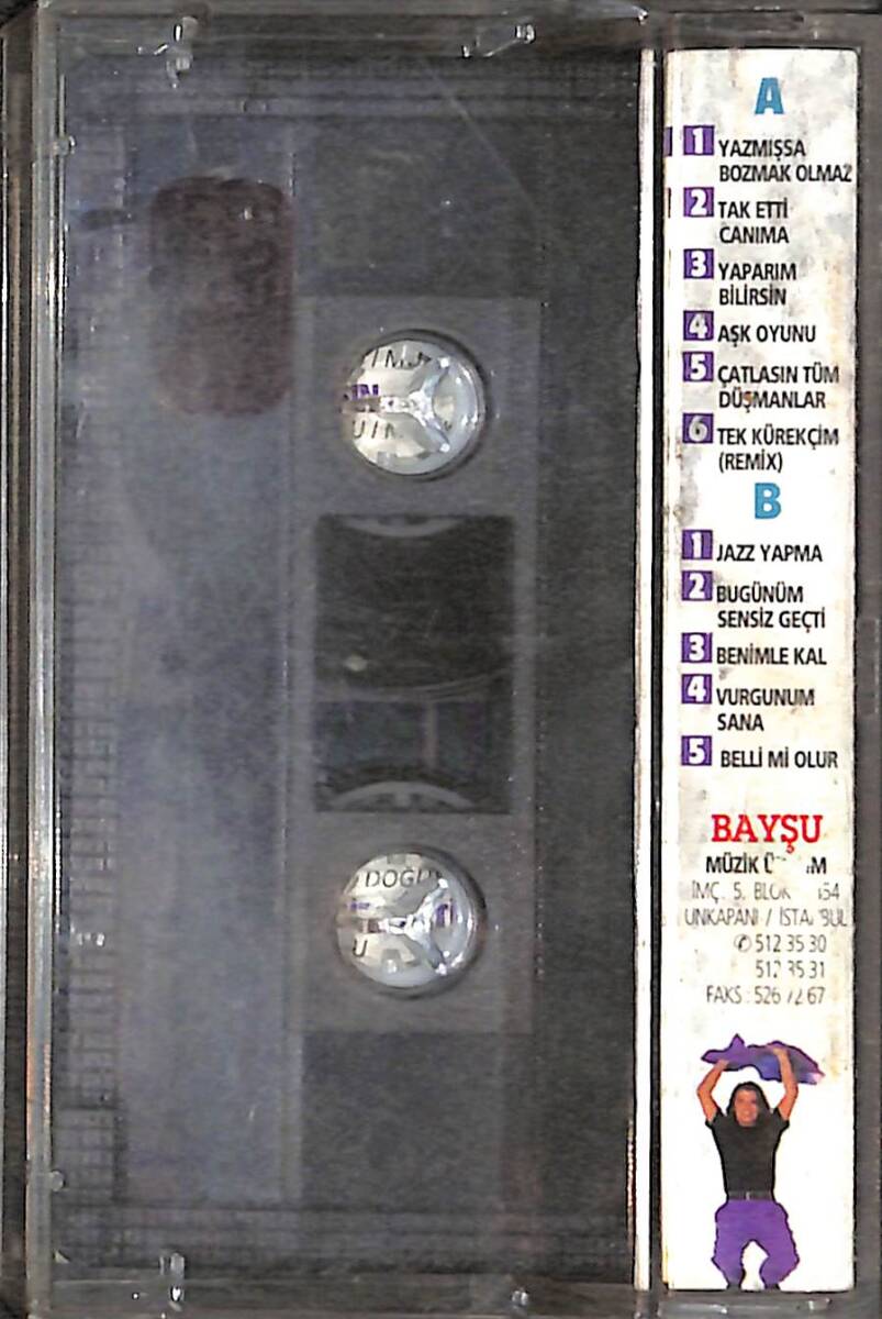 Kenan Doğulu - Yaparım Bilirsin Kaset (Bordo Bandrol - İkinci El) KST27956 - 2