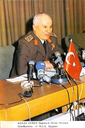 Kenan Evren Kartpostal KRT18515 - Gökçekoleksiyon