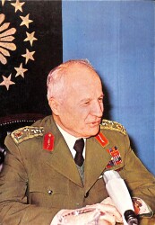 Kenan Evren Kartpostal (Küçük Boy) KRT22425 - Gökçekoleksiyon