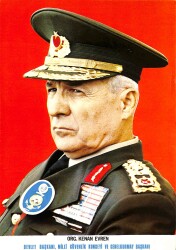 Kenan Evren Kartpostal (Orta Boy) KRT22848 - Gökçekoleksiyon