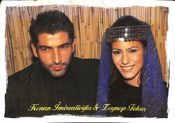 Kenan İmirzalıoğlu & Zeynep Tokuş Kartpostal (Küçük Boy) KRT22756 - Gökçekoleksiyon