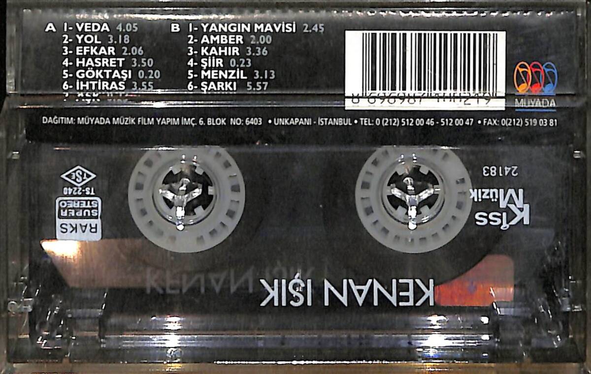 Kenan Işık - Veda Kaset (İkinci El) KST28501 - 2