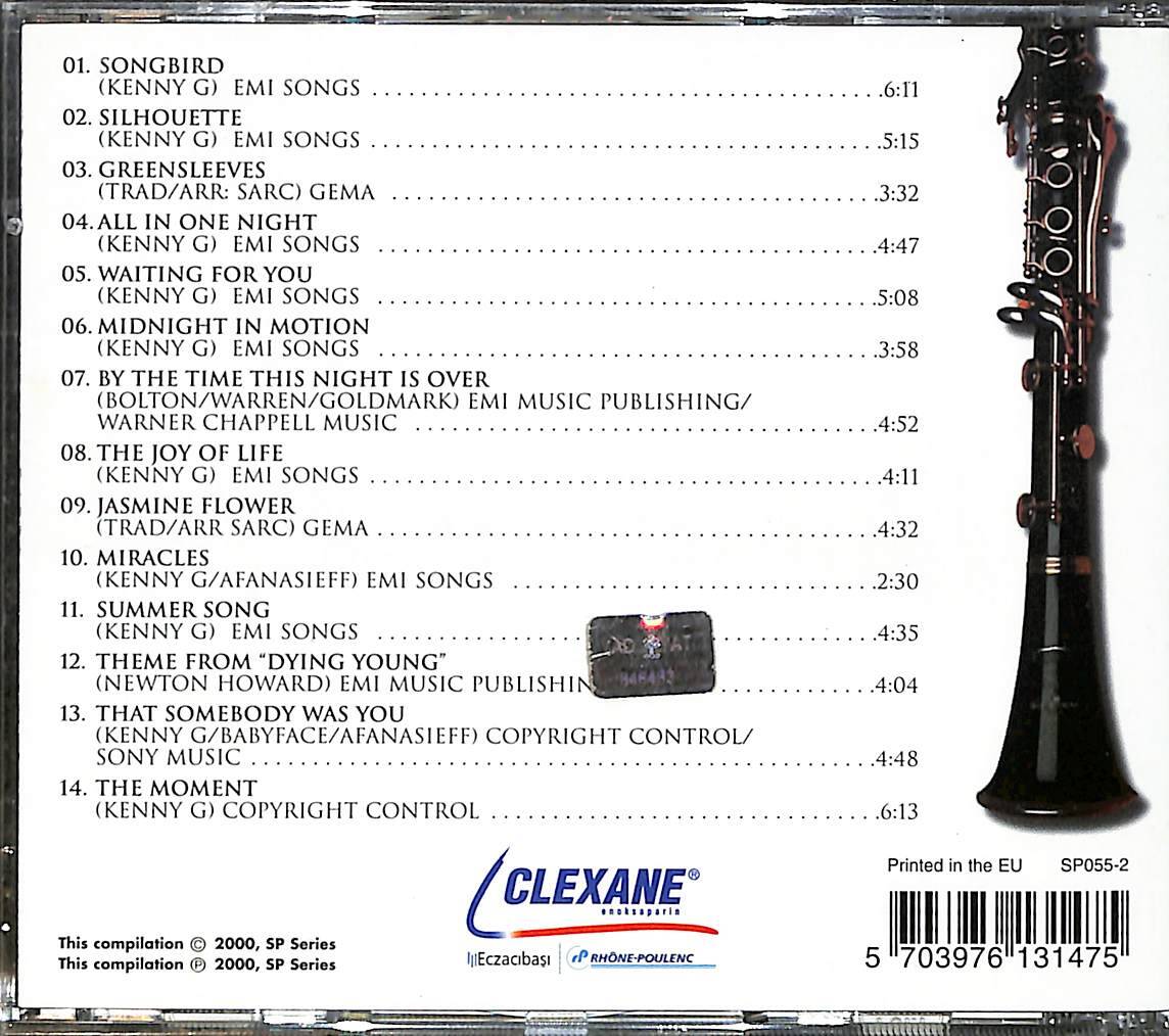 Kenny G - Shake King Plays CD (Sıfır) CD5063 - 2
