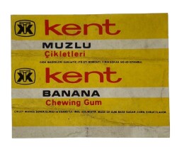 KENT 1980s Sakız Sarma Kağıdı Stickers SKZ1679 - 3