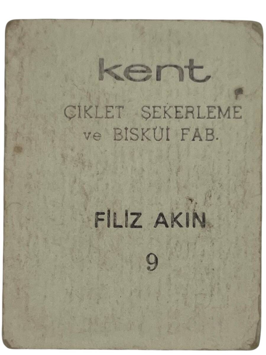 KENT Sakızı Artistler Serisi No 11 Murat Soydan # SKZ1521 - 1