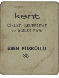 KENT Sakızı Artistler Serisi No 85 Esen Püsküllü # SKZ1506 - 2