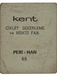 KENT Sakızı Artistler Serisi No 48 Peri Han # SKZ1454 - 2