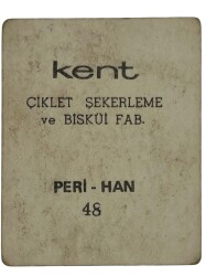 KENT Sakızı Artistler Serisi No 48 Peri Han # SKZ1453 - 2